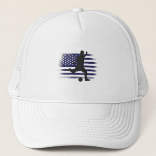 Casquette USA Soccer Fan Jersey Shirt American Flag