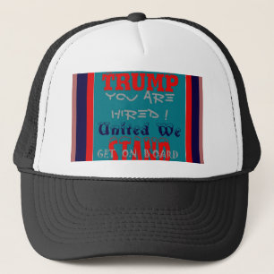 Casquette USA Trump Vous Êtes Embauché ! Impression d'art de