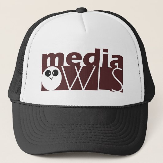 Casquette Usage de hiboux de médias (Devant)