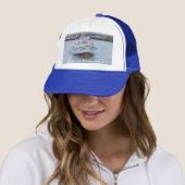 Casquette USCG 40 vue de face de bateau de pied grands # (En situation)
