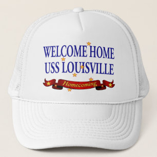 Casquette USS à la maison bienvenu Louisville