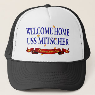 Casquette USS à la maison bienvenu Mitscher