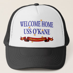 Casquette USS à la maison bienvenu O'Kane