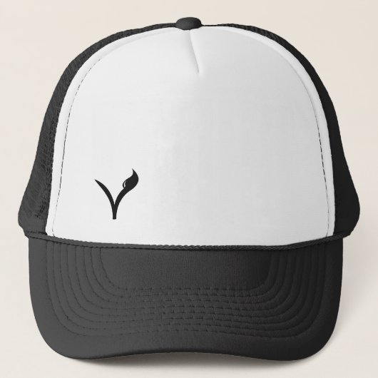 Casquette V est pour le végétalien (Devant)