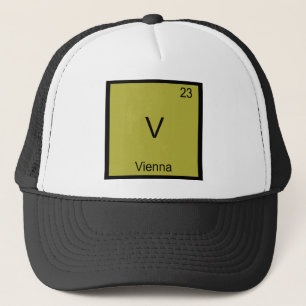 Casquette V- Vienne T-Shirt Symbole Chimique Drôle