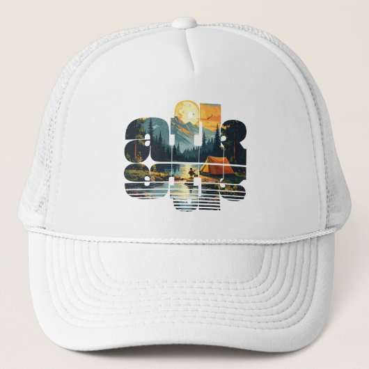 Casquette Vac de camping (Devant)