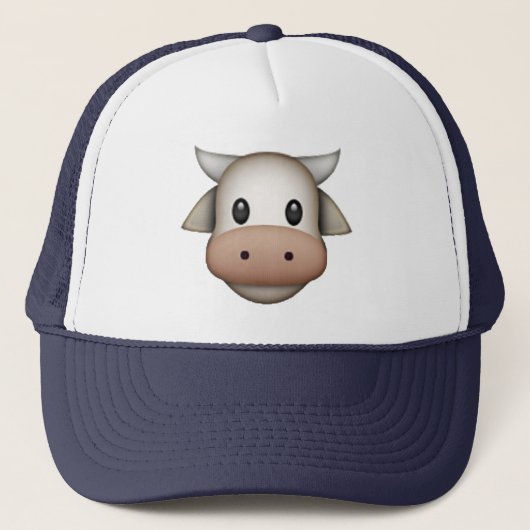 Casquette Vache - Emoji (Devant)