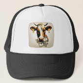 Casquette Vache en espèces (Devant)
