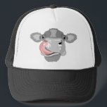 Casquette Vache lécher le nez<br><div class="desc">Vous pouvez TRANSFÉRER ce DESIGN à d'autres produits Zazzle. Vous pouvez cliquer sur CUSTOMISER PLUS LOIN pour ajouter, modifier, supprimer ou modifier des détails comme la couleur ou le texte arrière - plan. Les conceptions sont faites dans des graphiques vectoriels haute résolution pour une impression professionnelle. Merci pour choisir mes...</div>