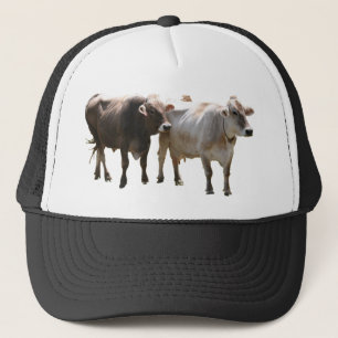 Casquette Vaches à Suisse Brown