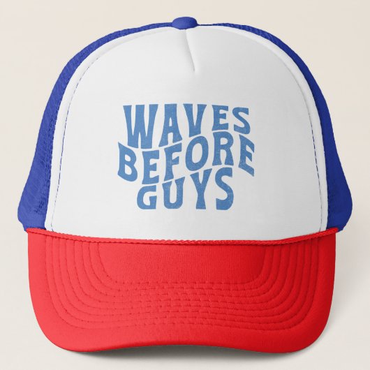 Casquette Vagues avant les garçons été filles plage vacances (Devant)