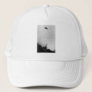 Casquette Vaisseau Spatial Extraterrestre Alien UFO Top Secr