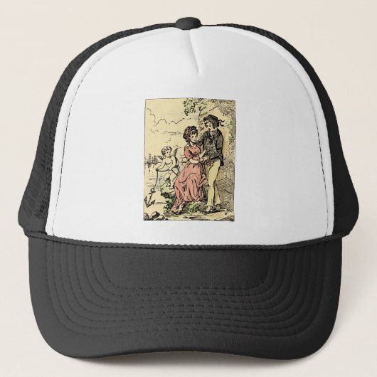 Casquette Valentine vintage (Devant)