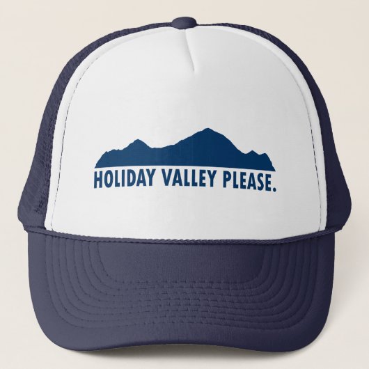 Casquette Vallée de vacances s'il vous plaît (Devant)