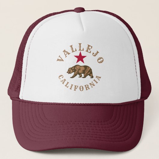 Casquette Vallejo, Californie (Devant)