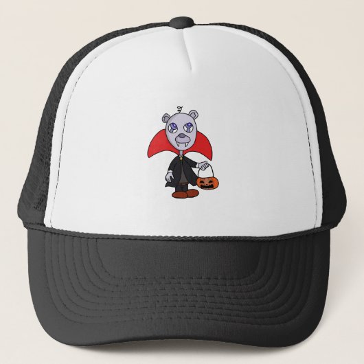 Casquette Vampire d'Halloween Trick ou traitement (Devant)