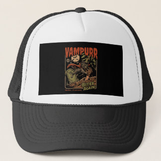 Casquette Vampurr mord encore ! Chat drôle Halloween Vintage