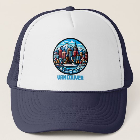 Casquette Vancouver Colombie-Britannique Canada (Devant)