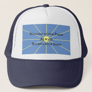 Casquette Variation Porch Spirit Bleu Chapeau de camion