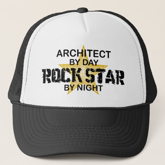 Casquette Vedette du rock d'architecte (Devant)