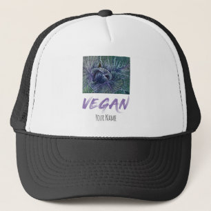 Casquette Vegan Red Cabbage Vintage gift