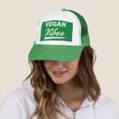 Casquette Vegan Vibes Vegetarian (En situation)
