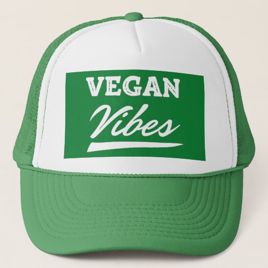 Casquette Vegan Vibes Vegetarian (Devant)