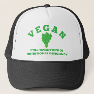 Casquette végétalien