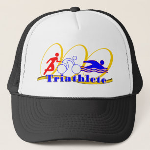 Casquette VÉLO de COURSE de BAIN de Triathlete