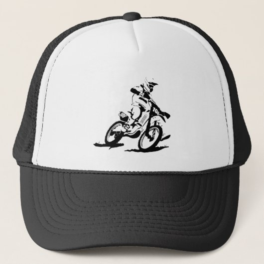 Casquette Vélo et cavalier simples de Motorcross (Devant)