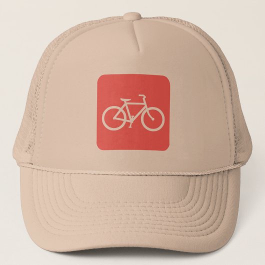 Casquette Vélo - Pink Tropical (Devant)