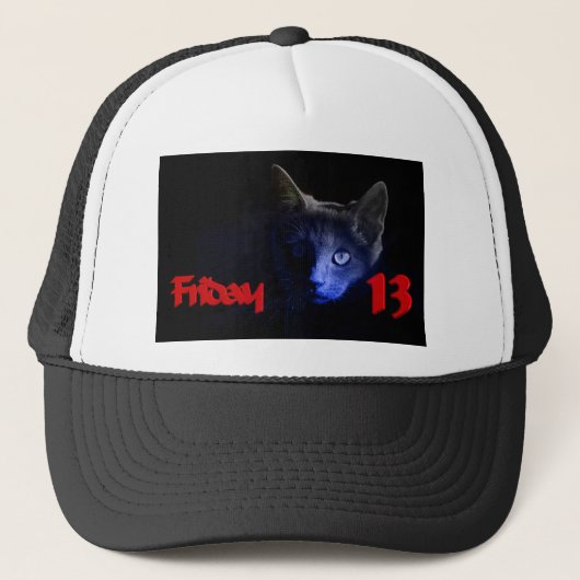 Casquette vendredi 13 (Devant)