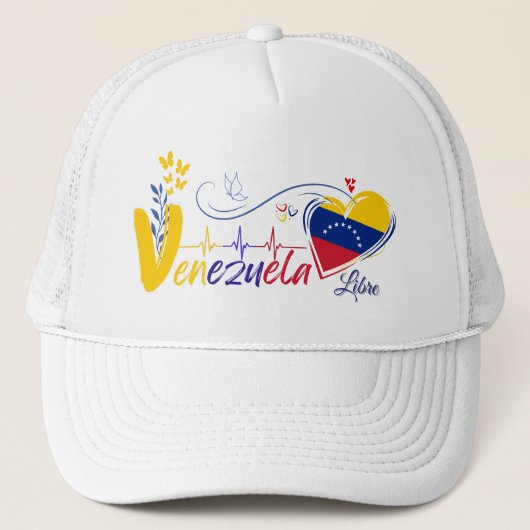 Casquette Venezuela se lleva en el Corazón (Devant)