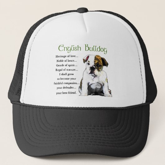 Casquette Venin d'Angleterre (Devant)