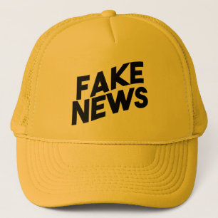 Casquette Vérité à la mode de courrier de fausses nouvell