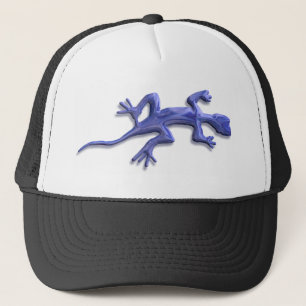 Casquette Verre bleu Lézard