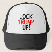 Casquette Verrouiller Trump vers le haut (Devant)