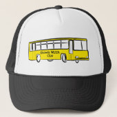 Casquette VERS LE BAS AVEC l'autobus CIS (Devant)