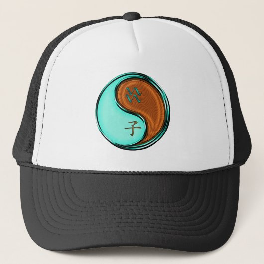 Casquette Verseau & Rat de Bois (Devant)