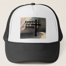 Verset biblique Dieu est mon Rocher Croix noire ch