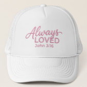 CASQUETTE VERSÍCULO BÍBLICO AMADO JUAN 3 16 (Devant)