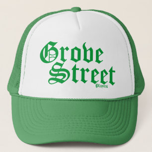 Casquette vert chanceux de camionneur de rue de