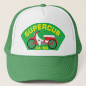 Casquette vert de correction de SuperCub (Devant)