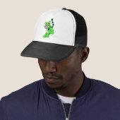 Casquette Vert de Kougra (En situation)