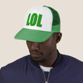 Casquette Vert de LOL (En situation)