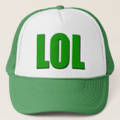 Casquette Vert de LOL (Devant)