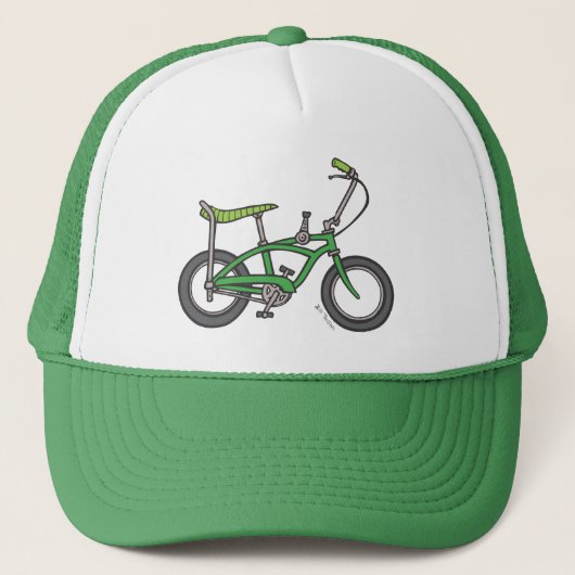Casquette vert de vélo de Seat de banane (Devant)