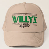 Casquette vert de Willys 4WD (Devant)