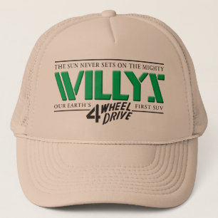 Casquette vert de Willys 4WD
