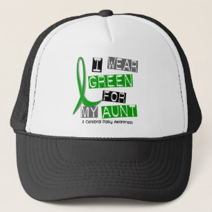 Casquette Vert d'usage de l'infirmité motrice cérébrale I